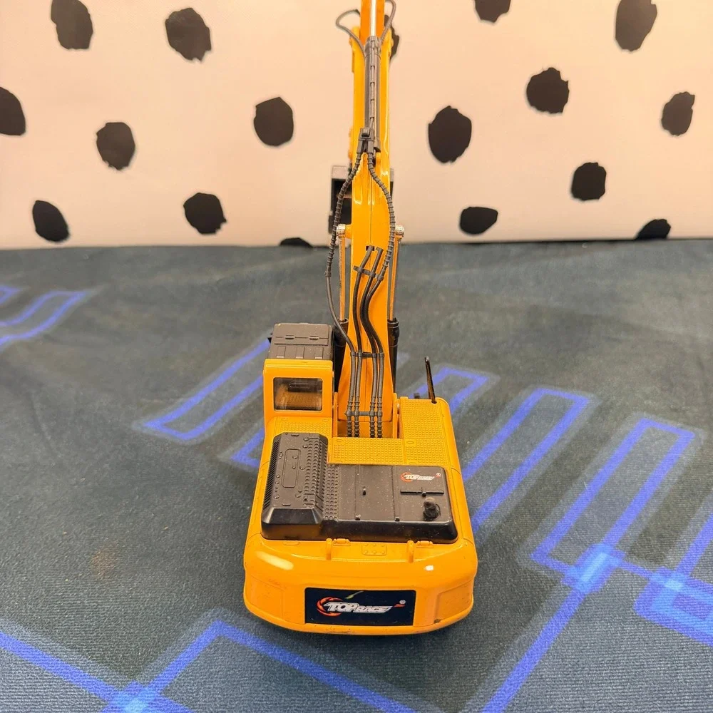 Top Race TR-211D Diecast Metal Excavator 1:40 Scale Digger Construction AS IS